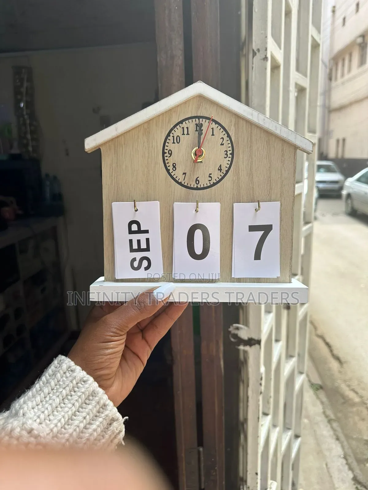 Solid Wood Modern Luxury Office Desk Calendar