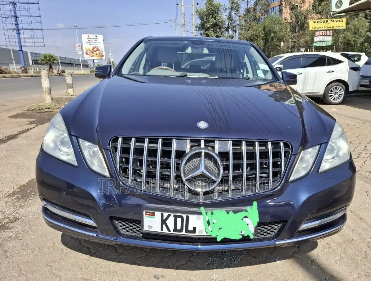 Mercedes-Benz E250 2010 Blue