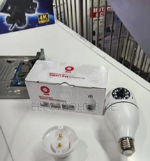 Smartnet V380 PTZ Bulb Camera Wireless Home Surveillance