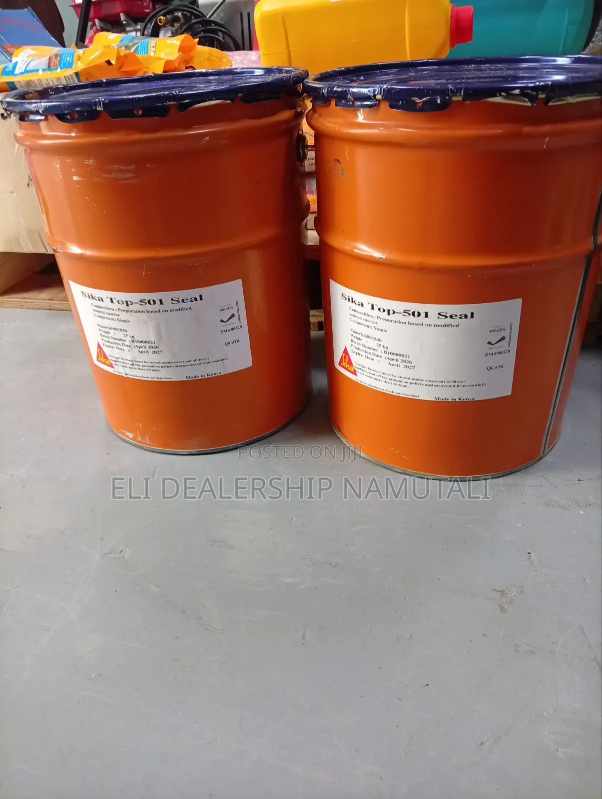 Professional Grade Sika Top-Seal 501 Cement-Based Waterproofing Agent