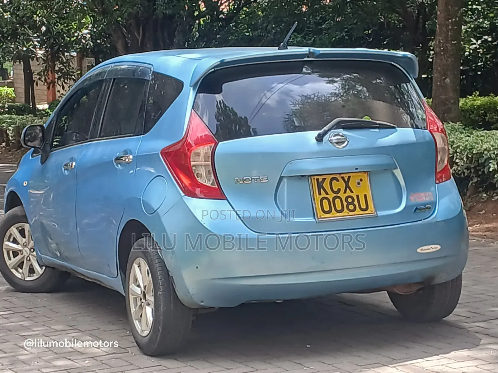 Nissan Note 2012 Blue