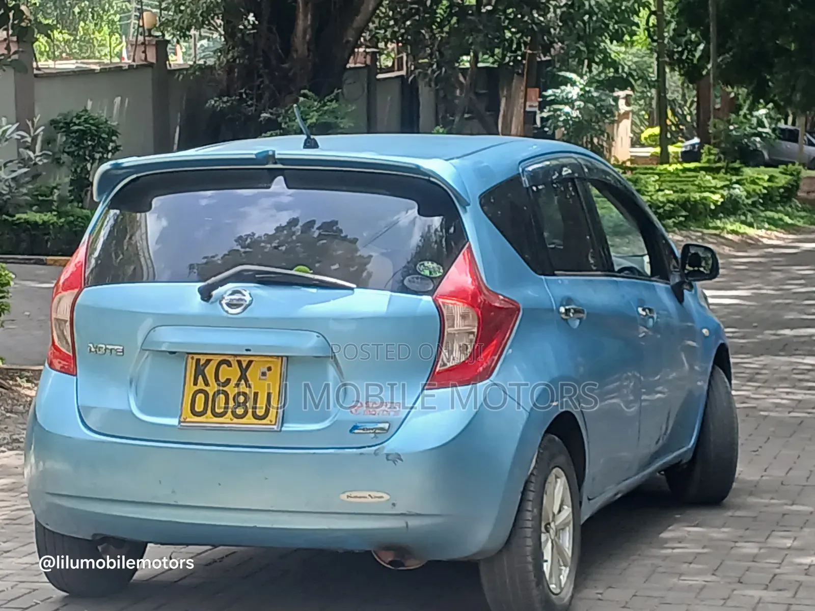 Nissan Note 2012 Blue