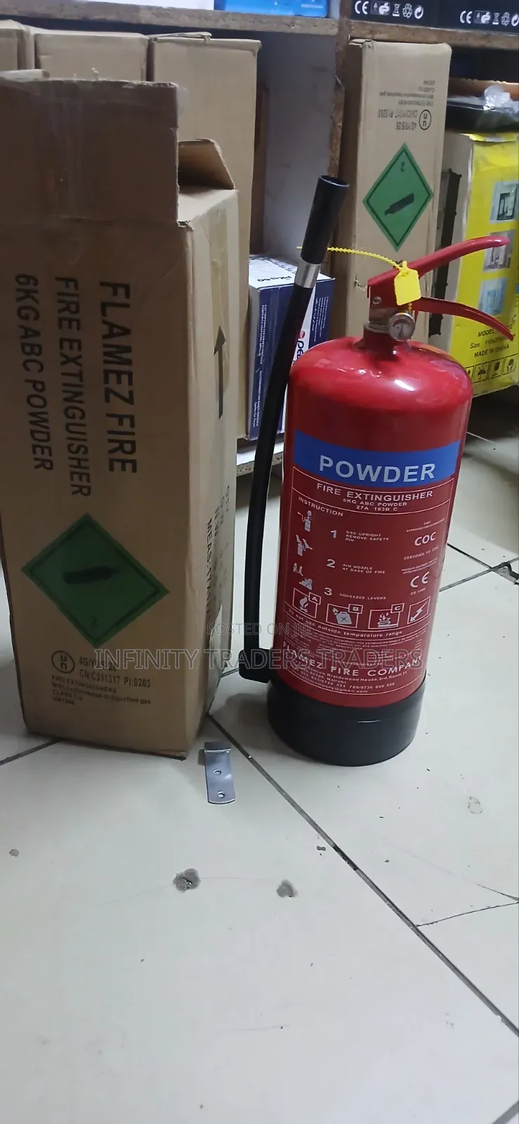 6kg Ab Dry Powder Fire Extinguisher