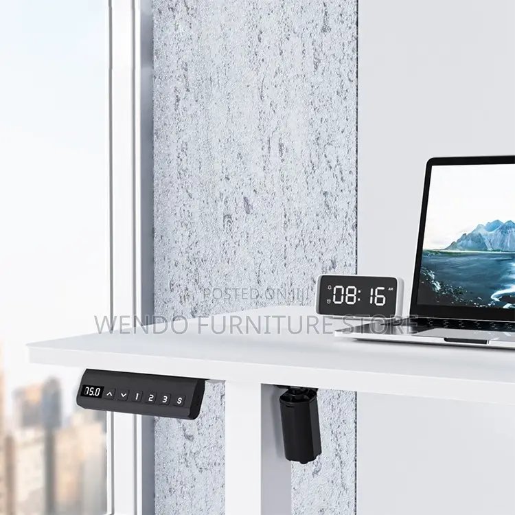Office Table; 1600mm Electric Adjustable Home Writing Desks