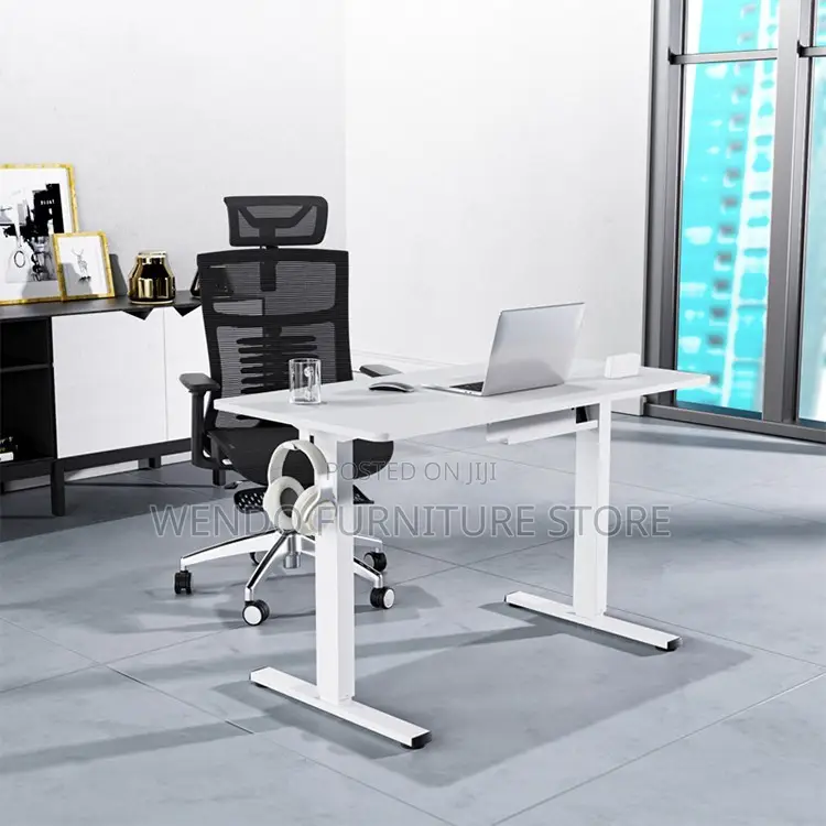 Office Table; 1600mm Electric Adjustable Home Writing Desks