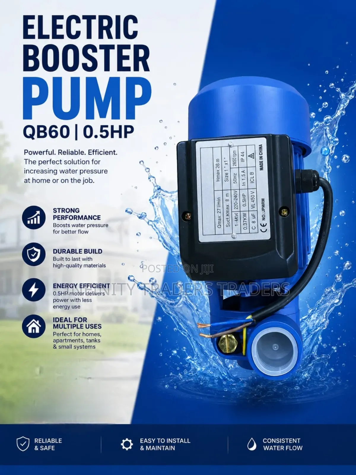 Electric Booster Pump