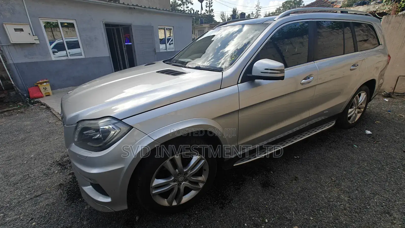 Mercedes-Benz GL-Class 2015 Silver