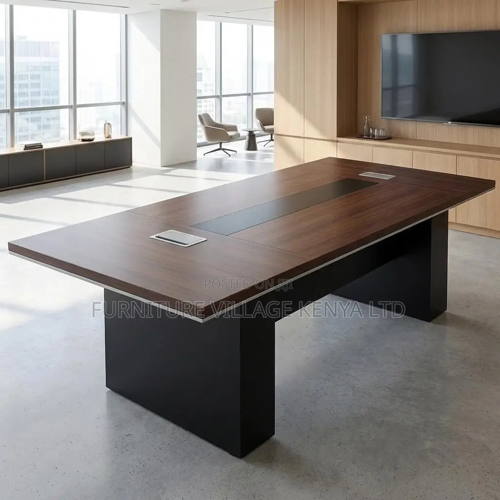 Wooden Executive Conference Table.
