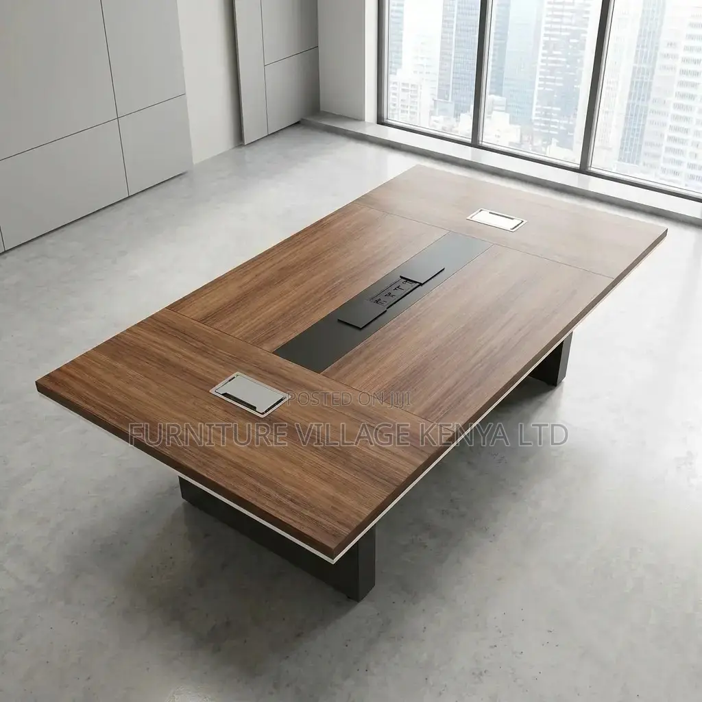Wooden Executive Conference Table.