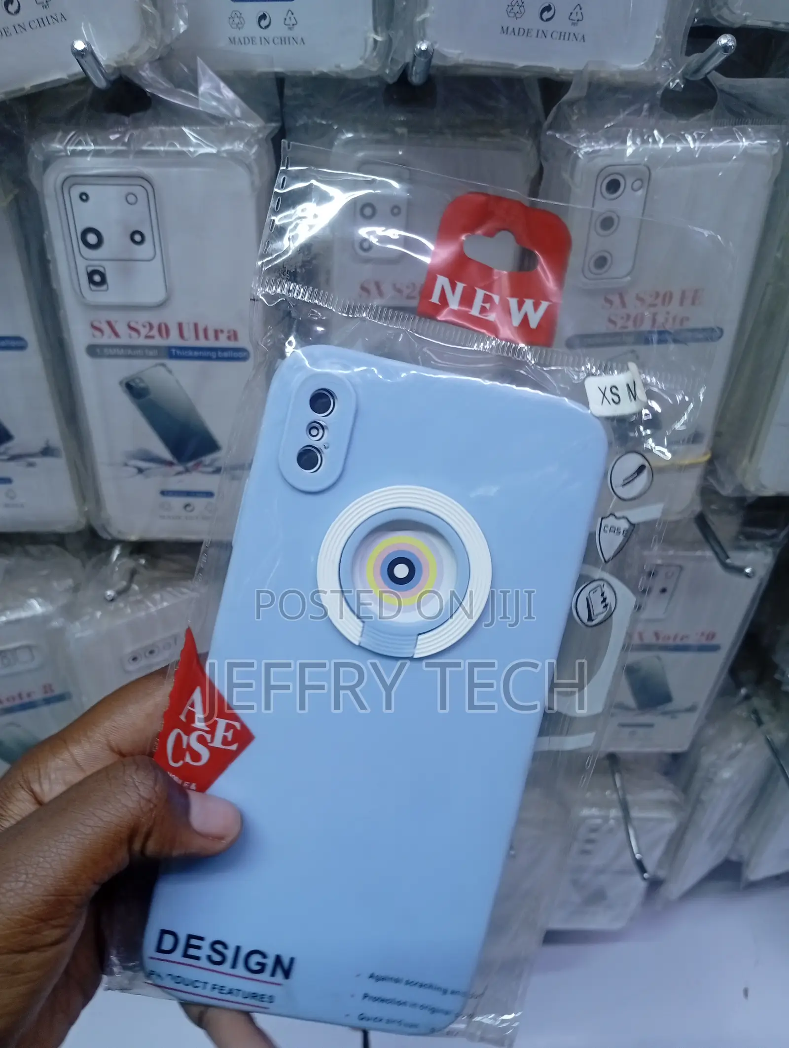 iPhone X or Xs, Sky Blue Dual-Camera Configuration Case