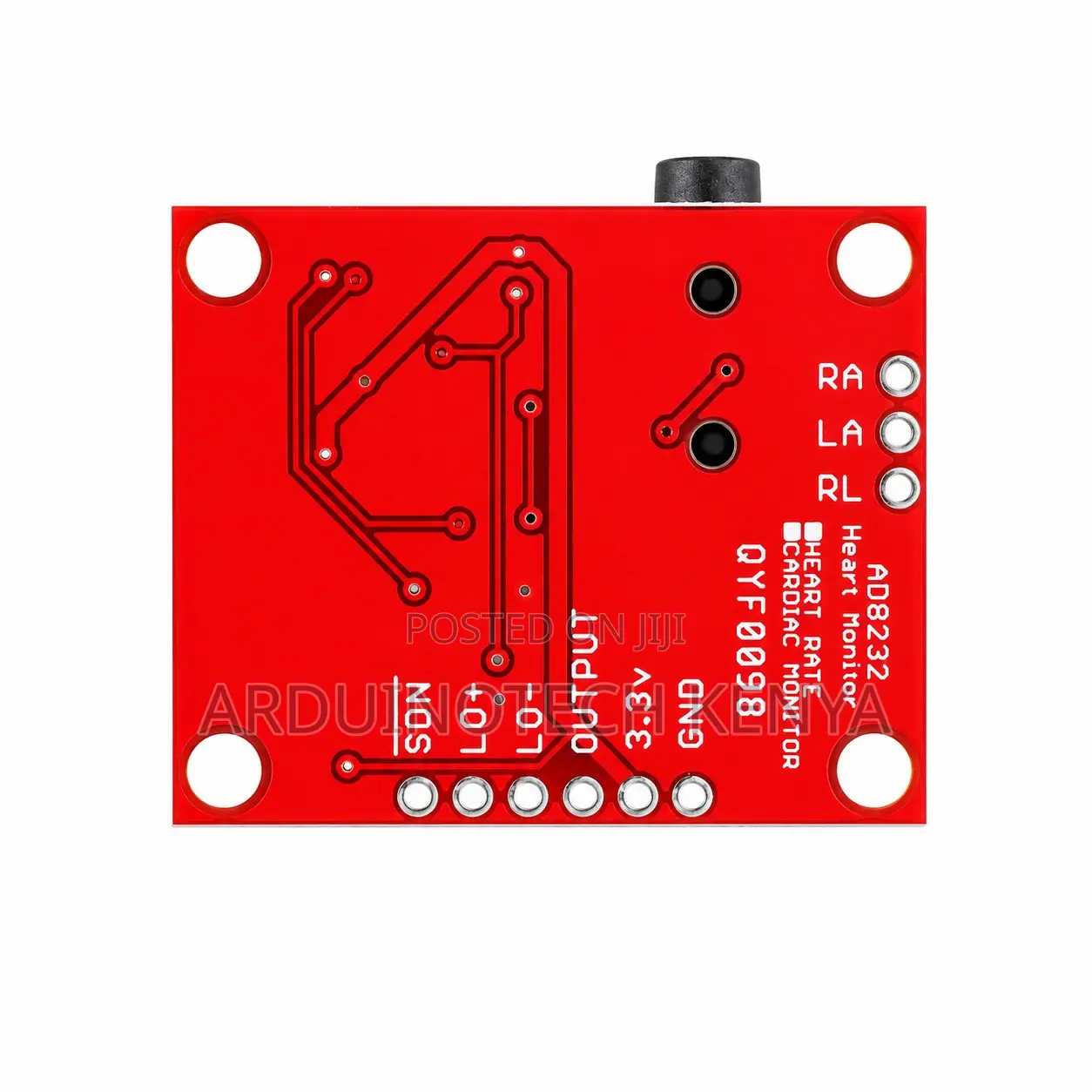 Ad8232 Analog Heart Rate Pulse Sensor Ecg Monitoring Module.