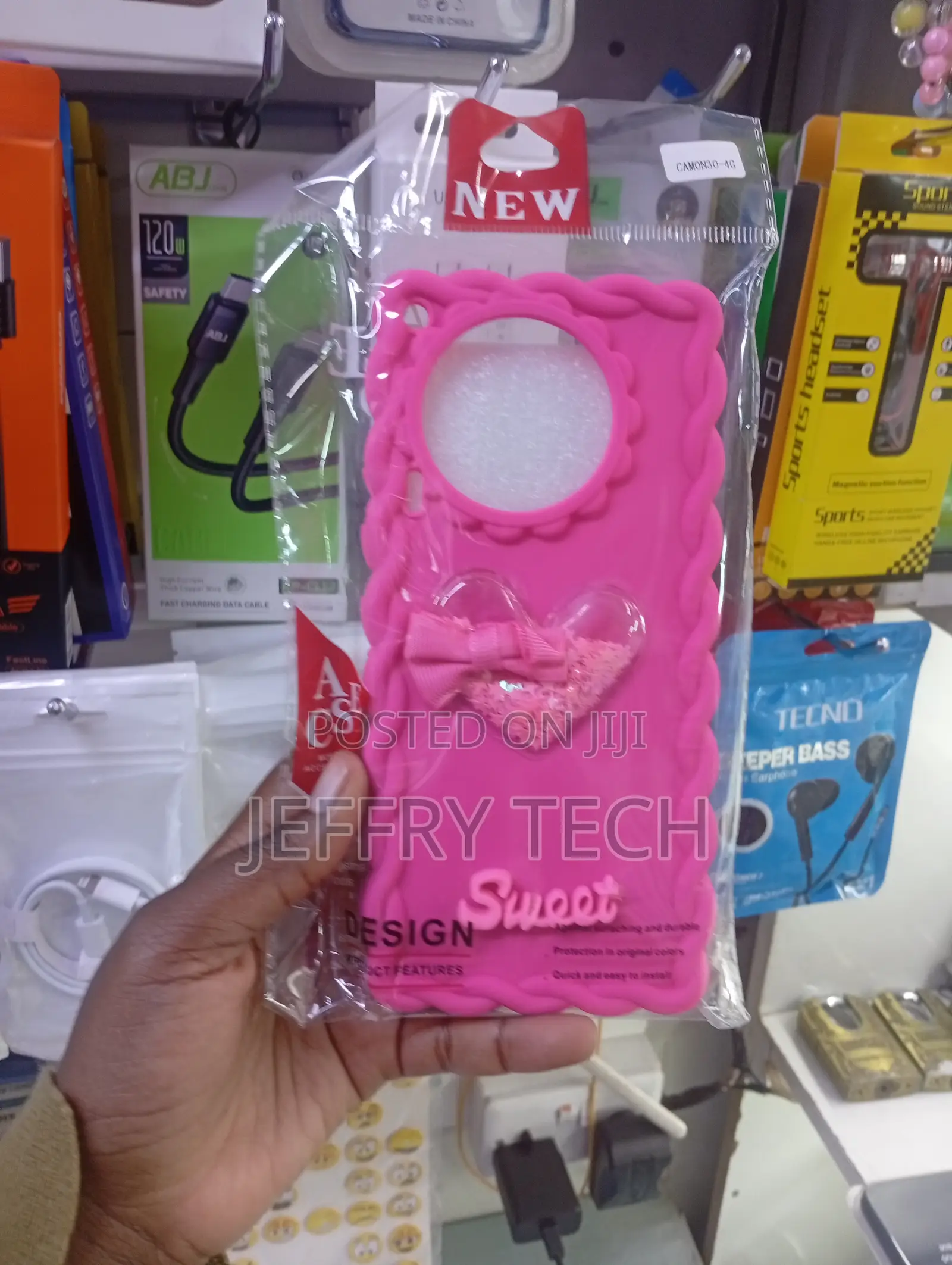 Camon 30 4g Anti-Slip Grip Case