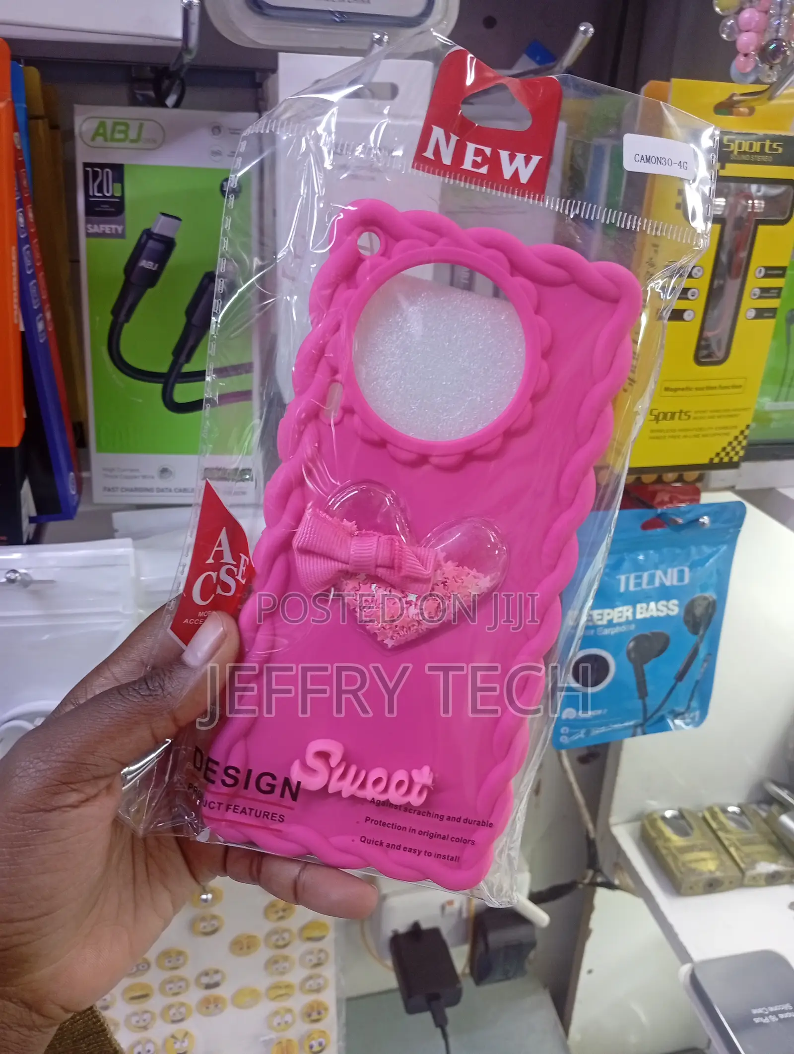 Camon 30 4g Anti-Slip Grip Case