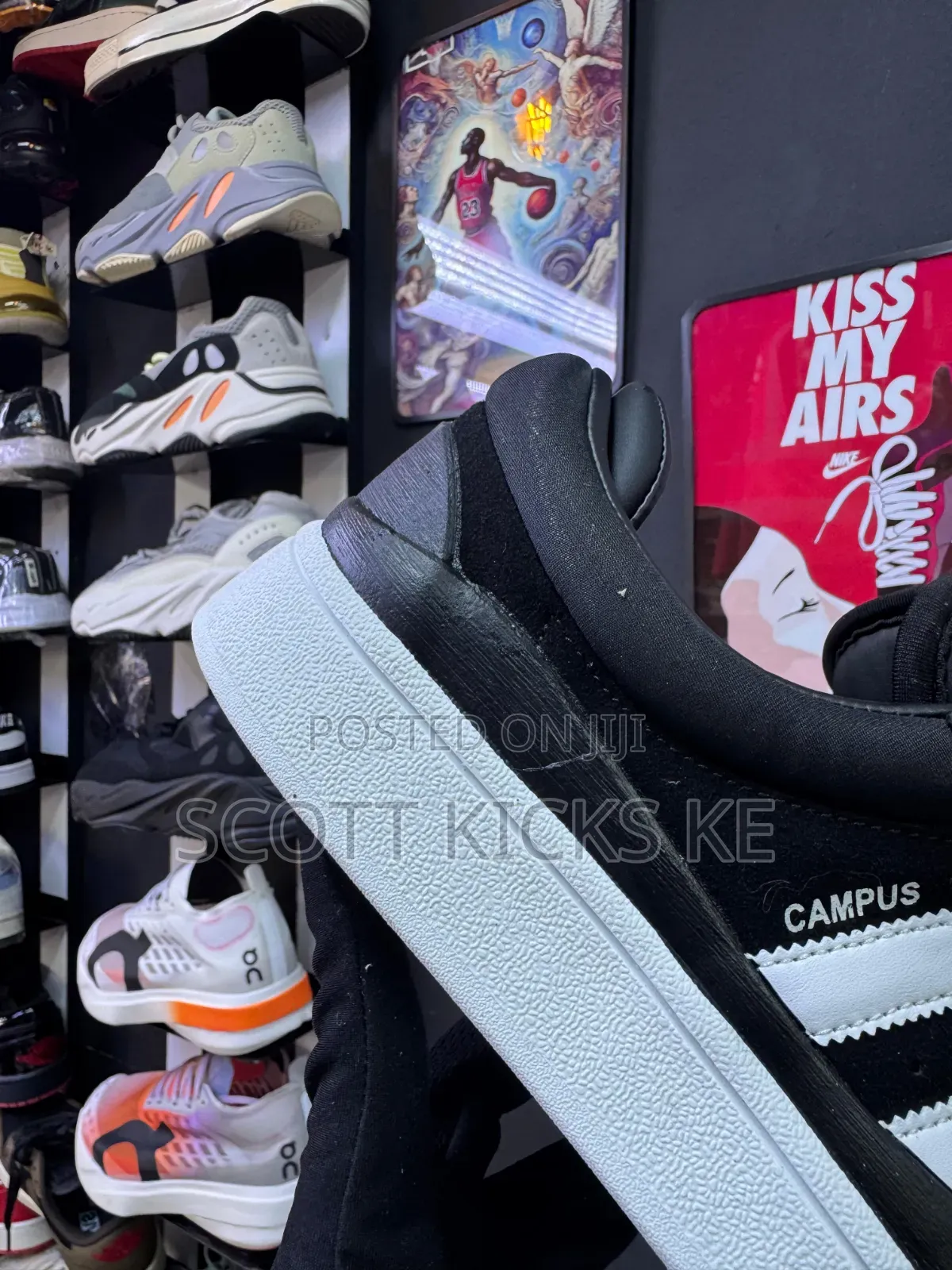 Bad Bunny X Adidas Campus "Black White"