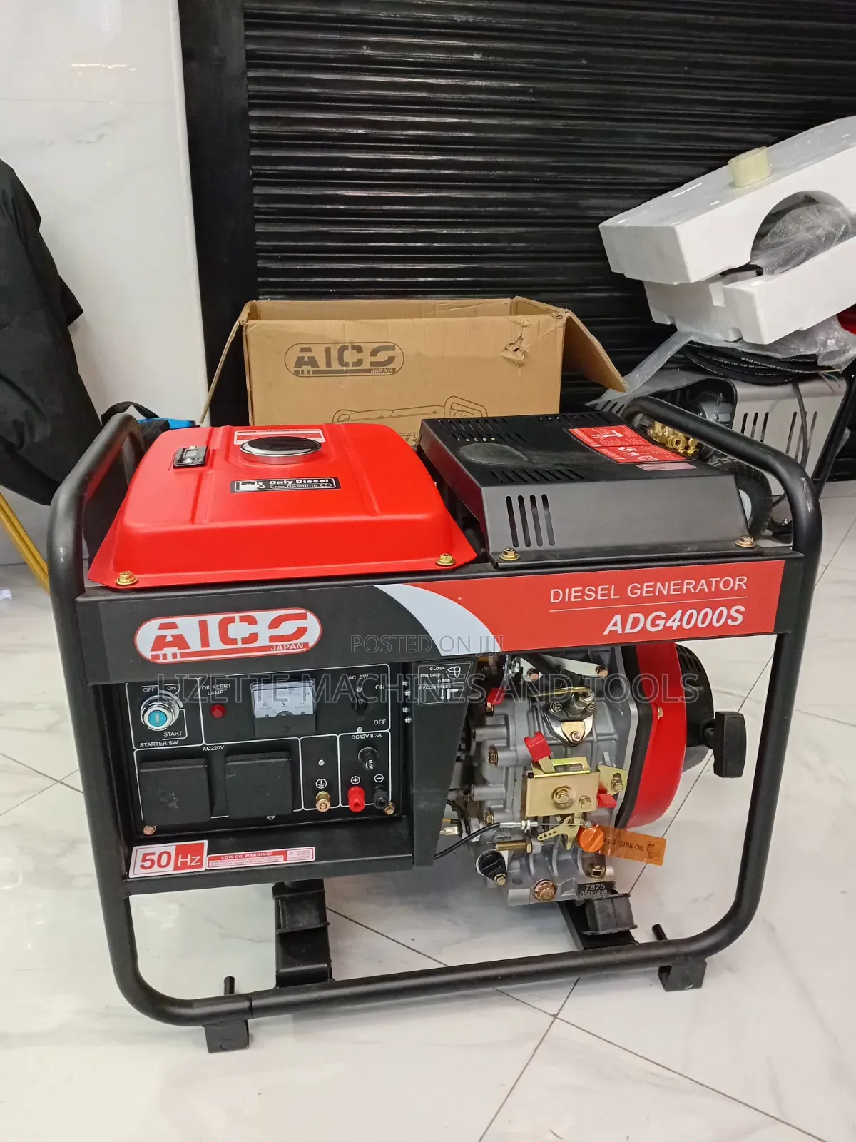 Aico 7.5kva Diesel Generator (Keystart)