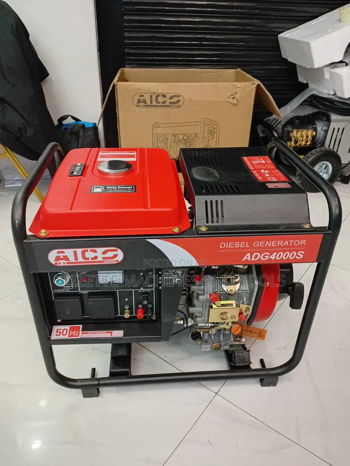 Aico 7.5kva Diesel Generator (Keystart)