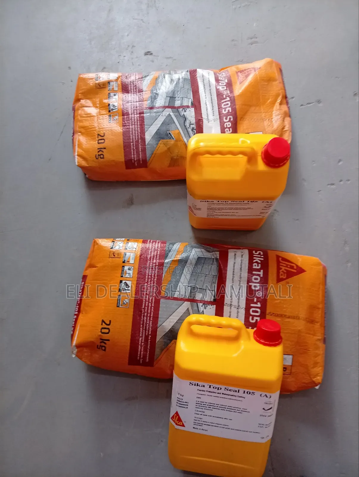Heavy-Duty Sika Waterproofing Slurry – Sikatop-105 Seal Ke