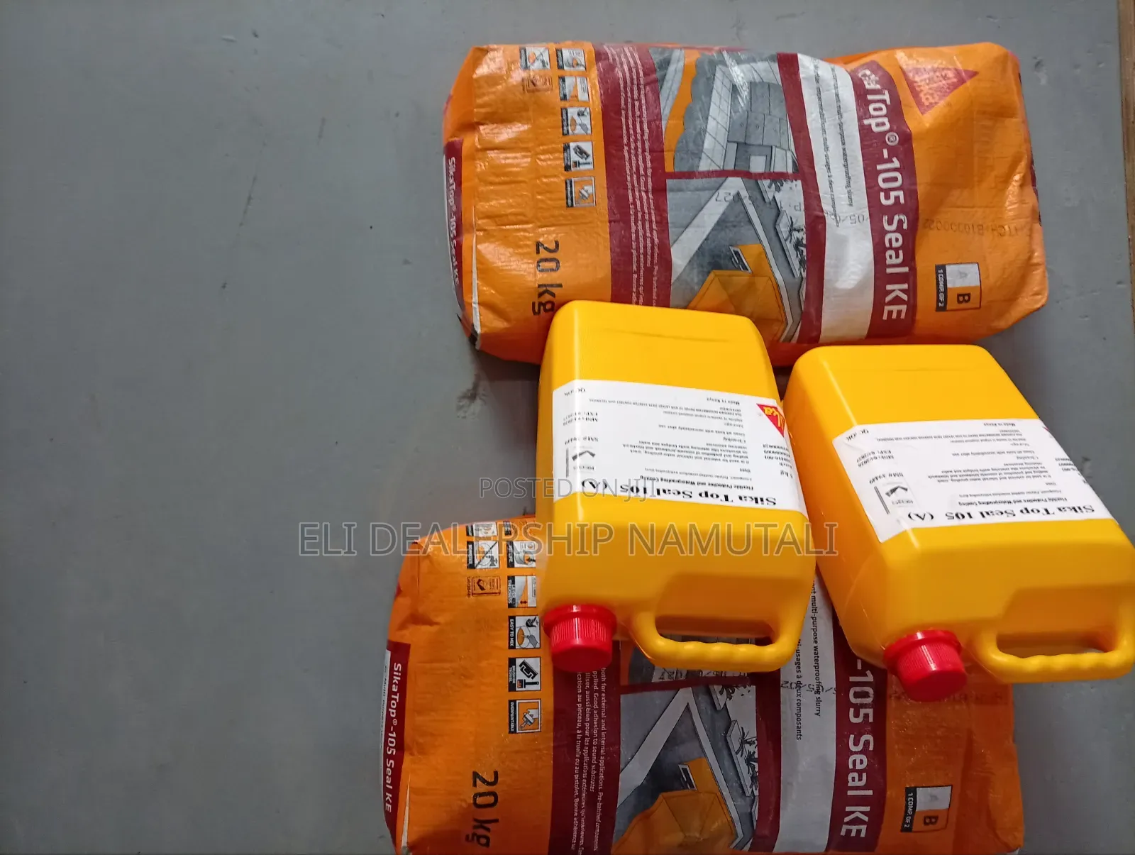 Premium Cement-Based Waterproofing Coating – Sikatop 105 Seal Ke 20kg