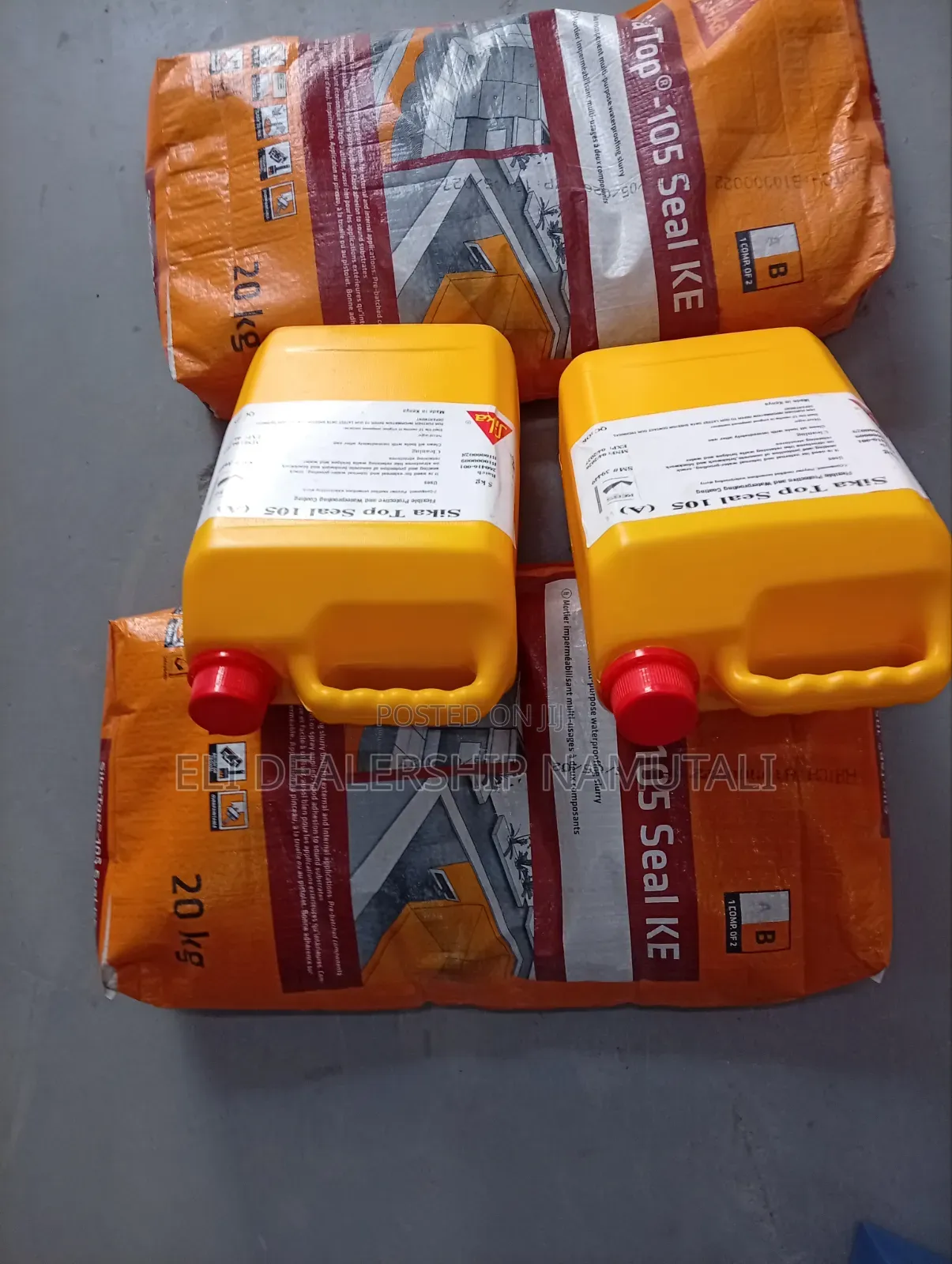 Premium Cement-Based Waterproofing Coating – Sikatop 105 Seal Ke 20kg