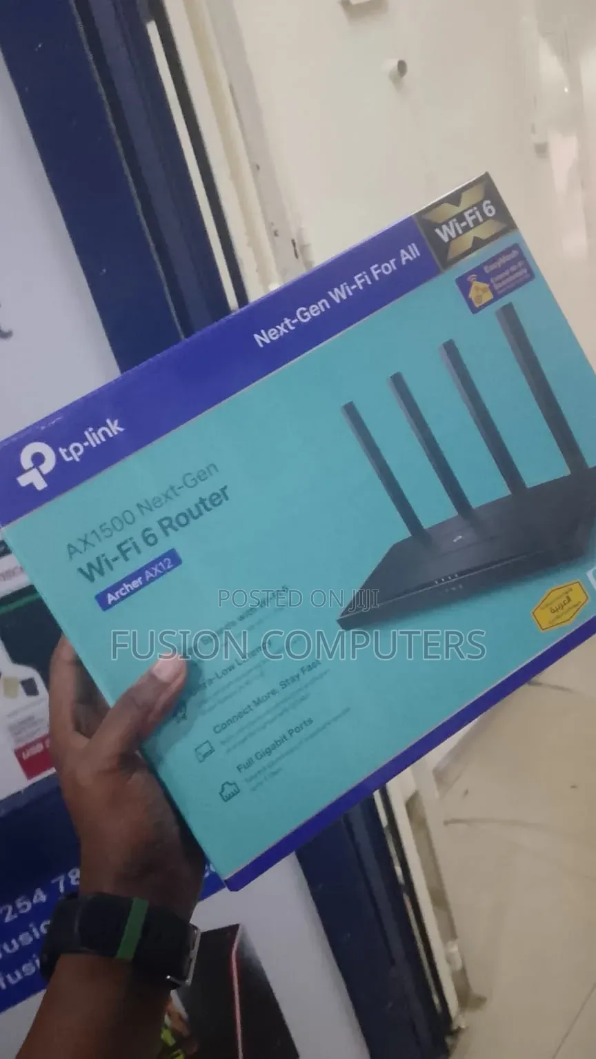 Tp-Link Archer Ax12 Ax1500 Dual-Band Wi-Fi 6 Router
