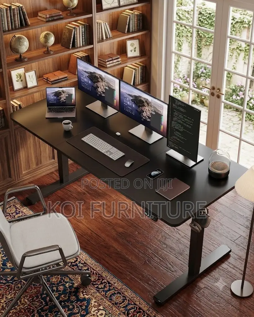 Office Desk; 1200mm Ergonomic Stylke Electric Adjustable Office Desk