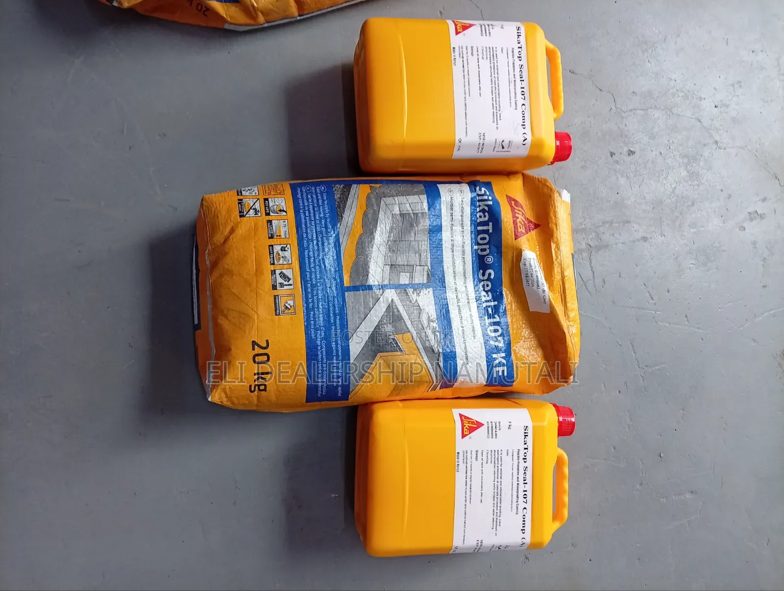 Sikatop Seal-107 Ke Waterproofing System for Bathrooms and Roof Deck