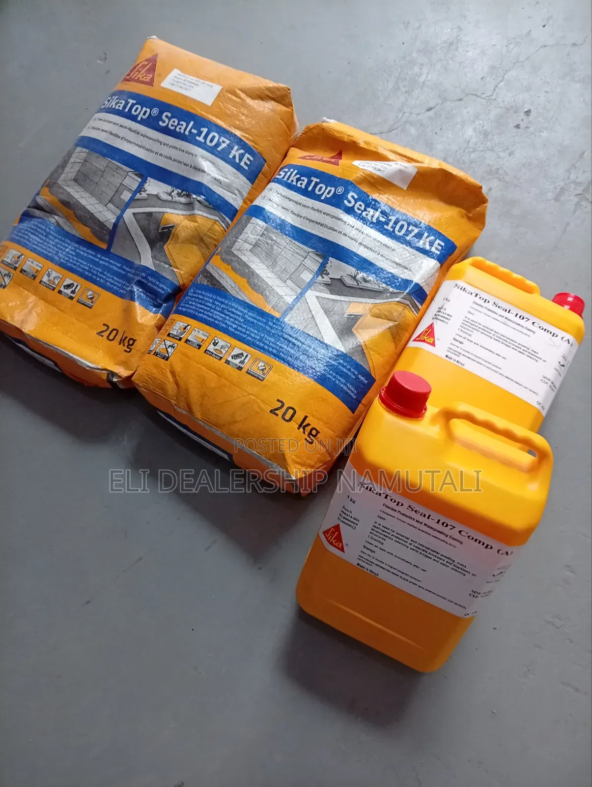 Sikatop Seal-107 Ke Semi Waterproof Coating for Internal External Use