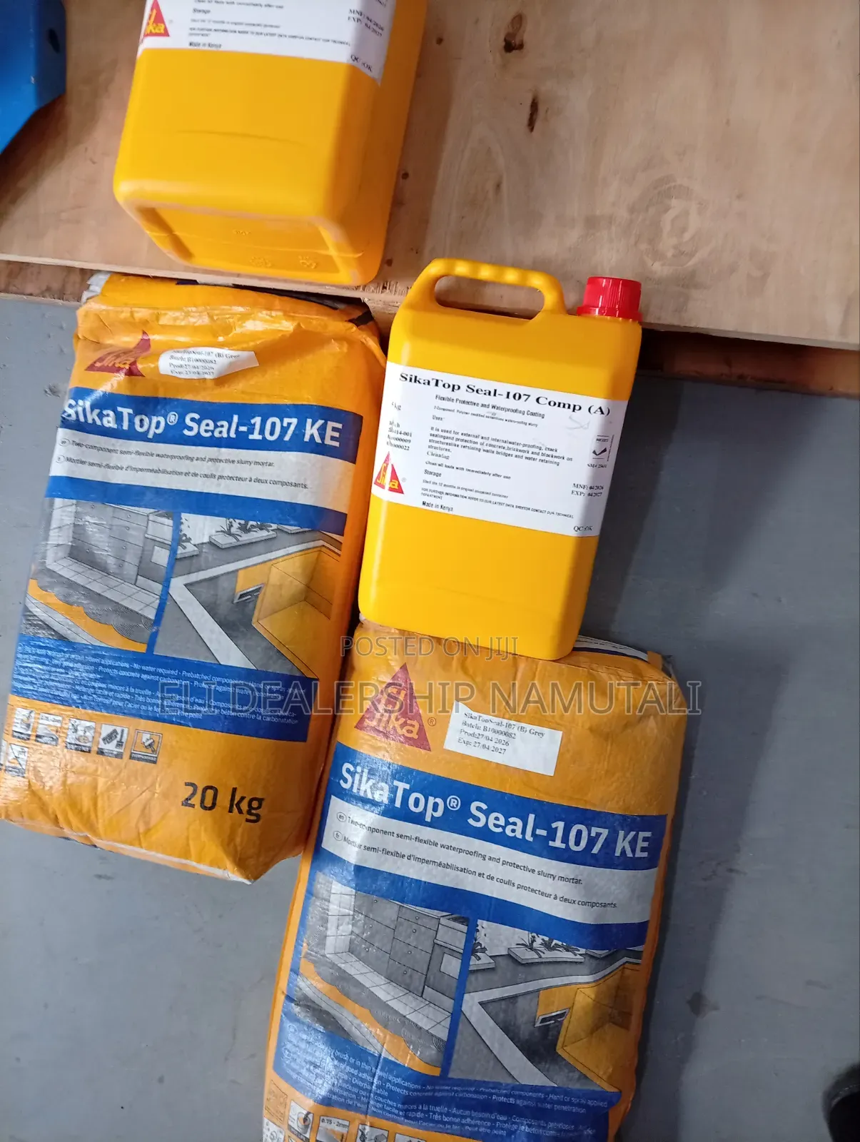 Sikatop Seal-107 Ke 20kg+5kg Waterproofing Kit for Concrete Structures