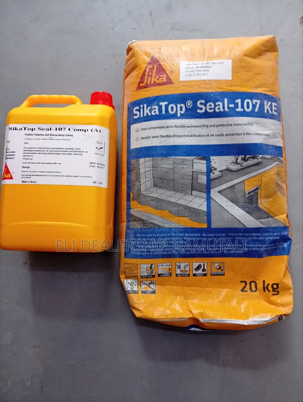 Sikatop Seal-107 Ke – Trusted Waterproofing for Construction Projects