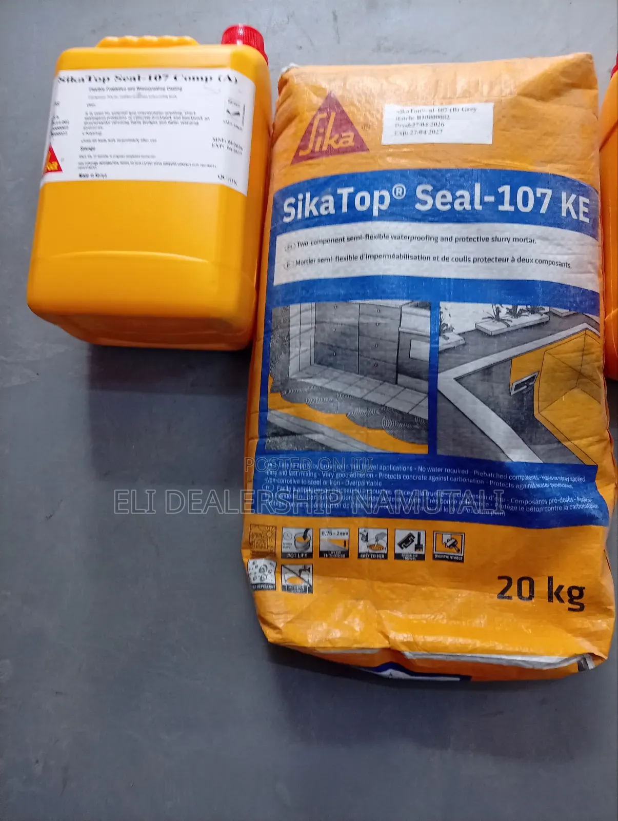 Sikatop Seal-107 Ke Waterproofing Kit 25kg