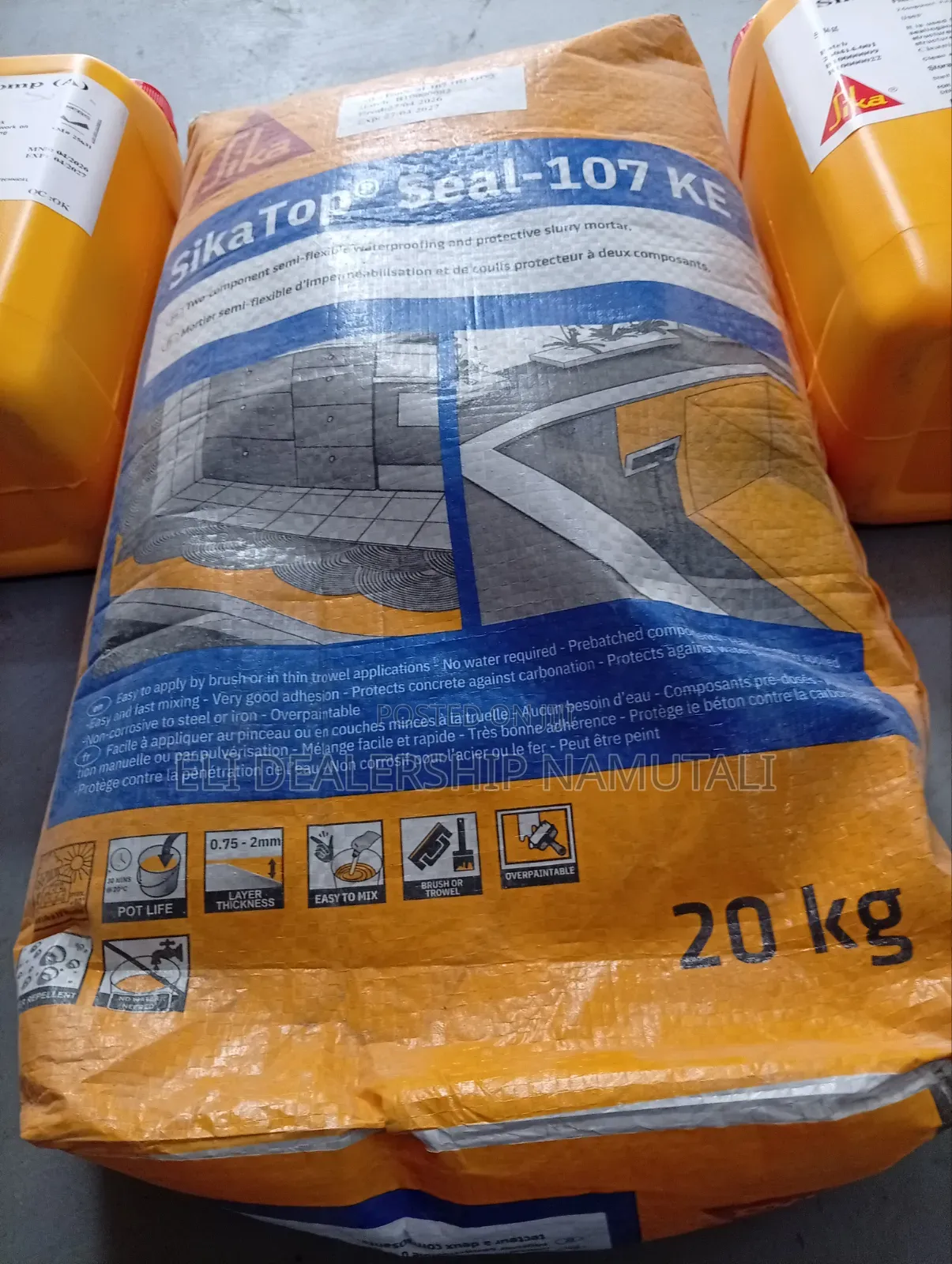 Sikatop Seal-107 Ke Waterproofing Kit 25kg
