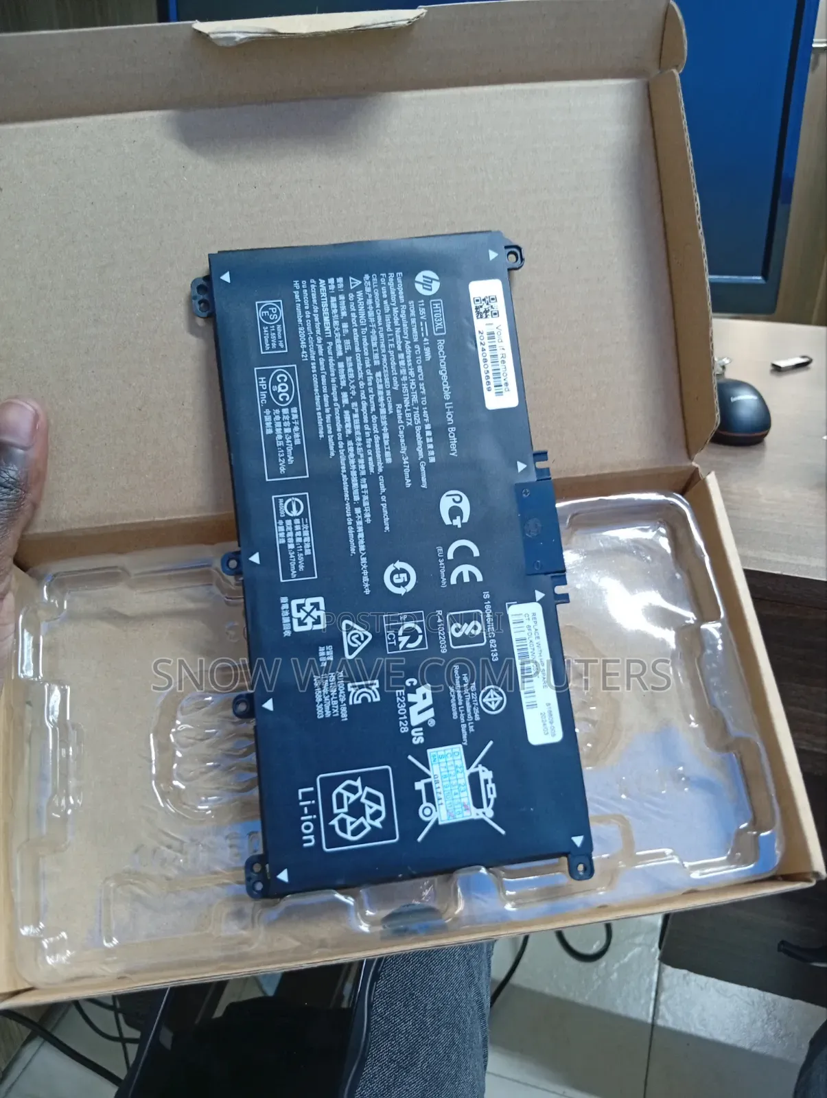 Ht03xl Battery for Hp 240 G7 250 G7 Original Used