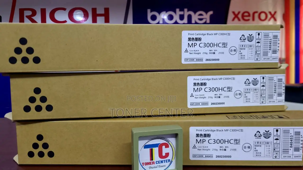 Genuine Ricoh MPC 3000 Black Toner Cartridge