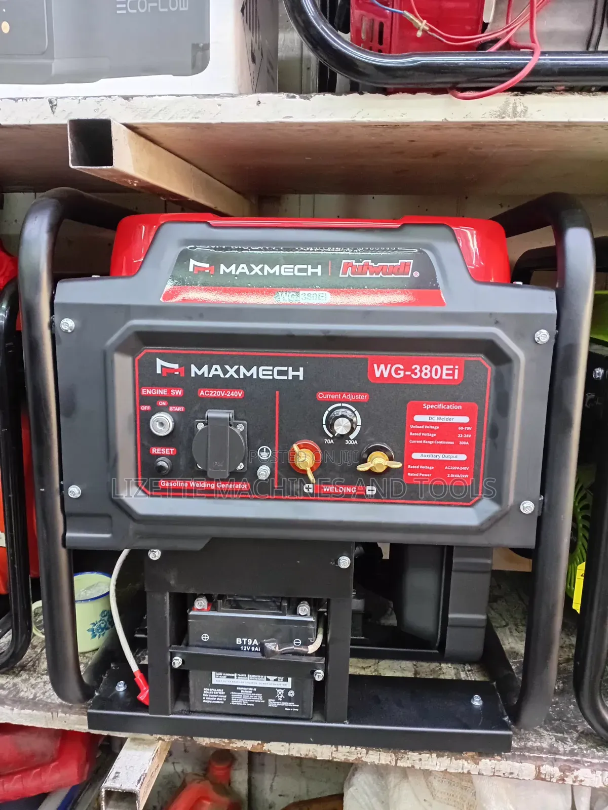 Maxmech Wg-380ei 2.5kva Petrol Welding Generator