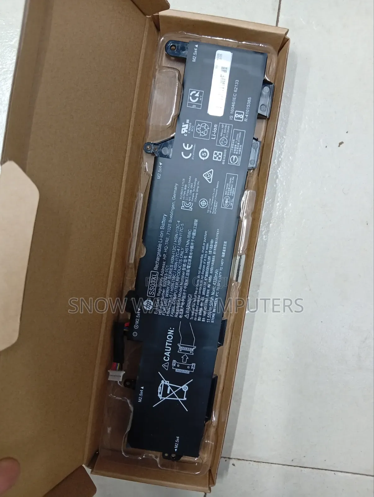 Hp Ss03xl Original Brand New Laptop Battery – 11.55v 50wh