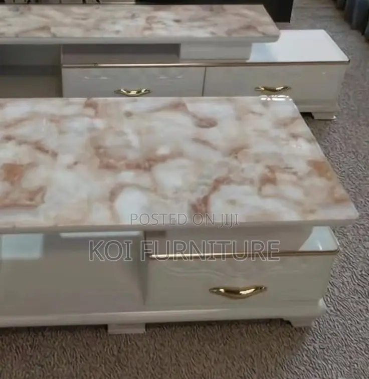 Coffee Table; Marble Dinning Coffee Table