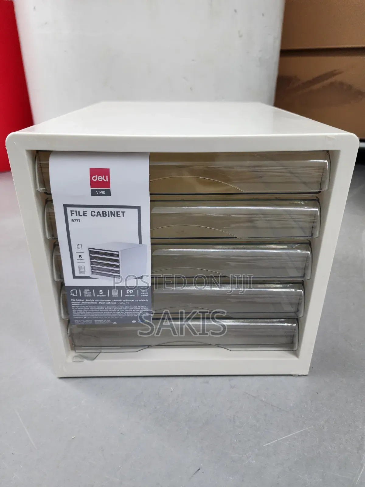 Deli 5 Drawer File/Document Cabinet! Free Delivery!