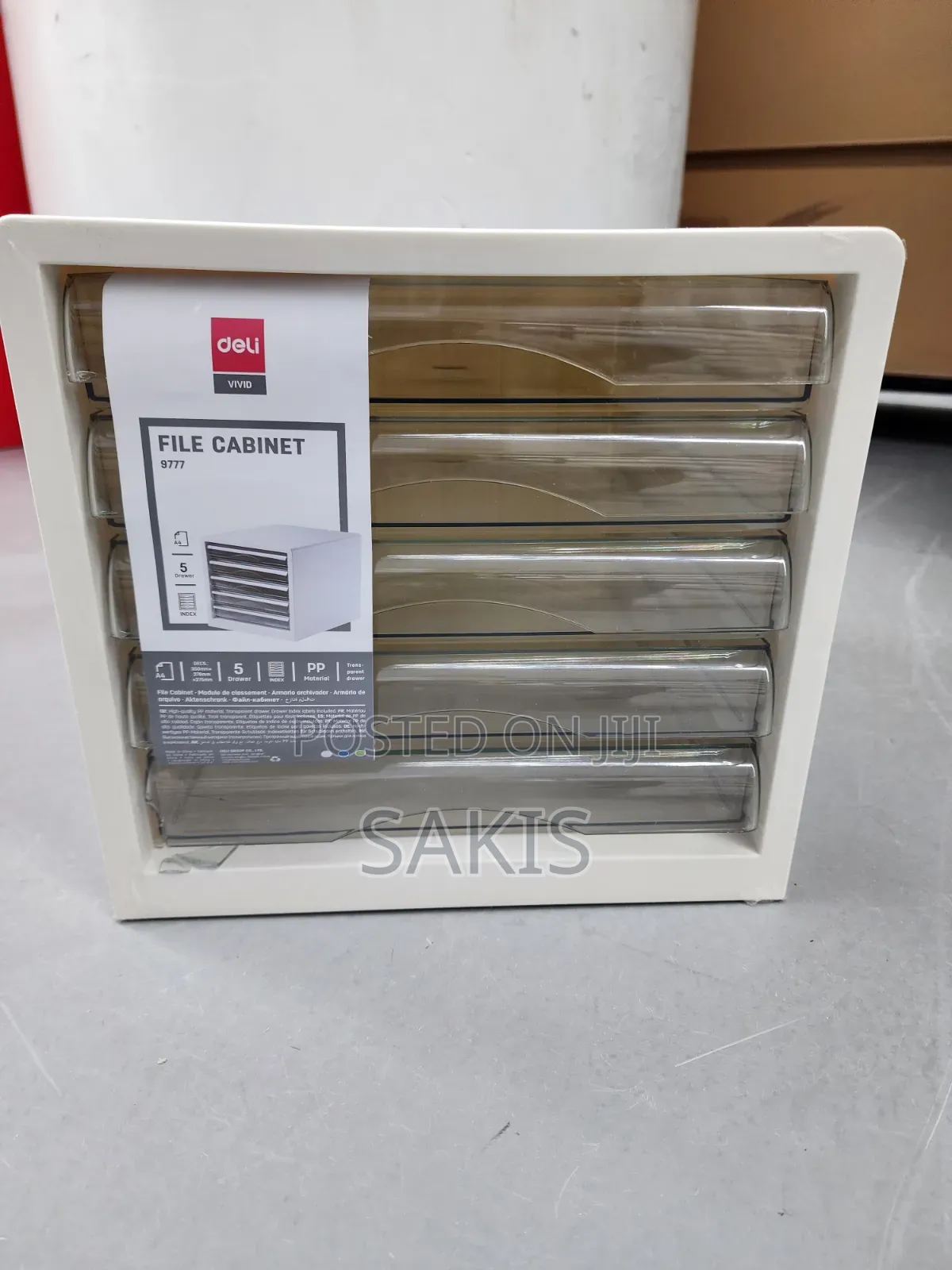 Deli 5 Drawer File/Document Cabinet! Free Delivery!