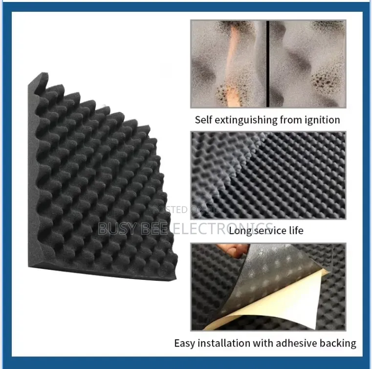 Acoustic Foam NBR Rubber Sound Deadening Material