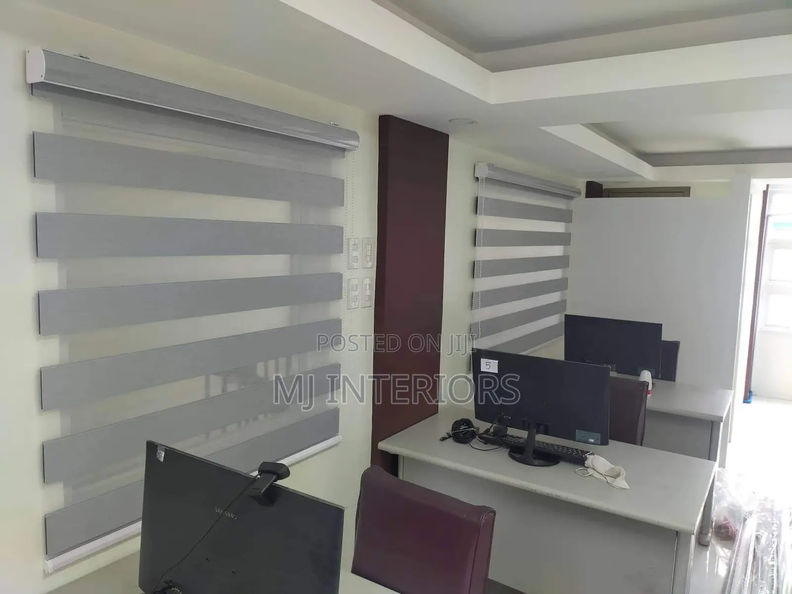 Modern Zebra Blinds for Privacy Light Control and Decoration