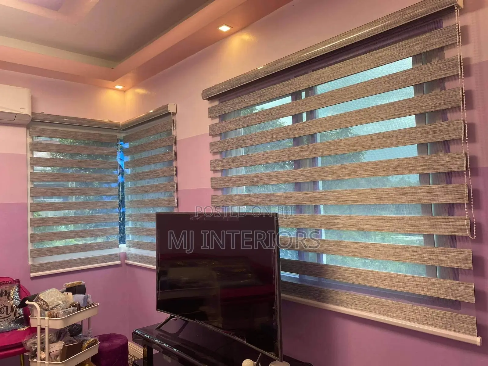 Custom Fit Zebra Blinds for All Window Sizes in Nairobi Kenya