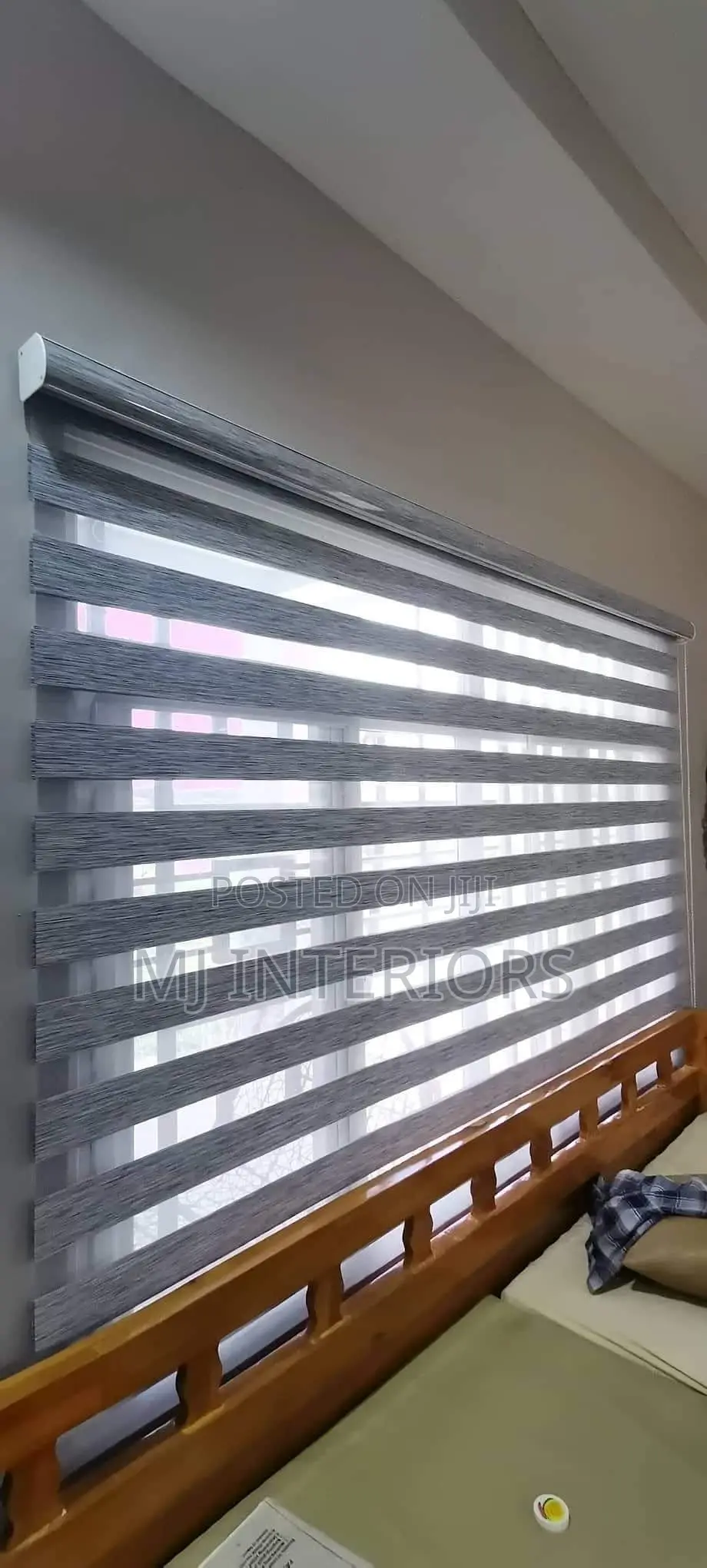 Modern Day Night Zebra Blinds With Free Site Measurement