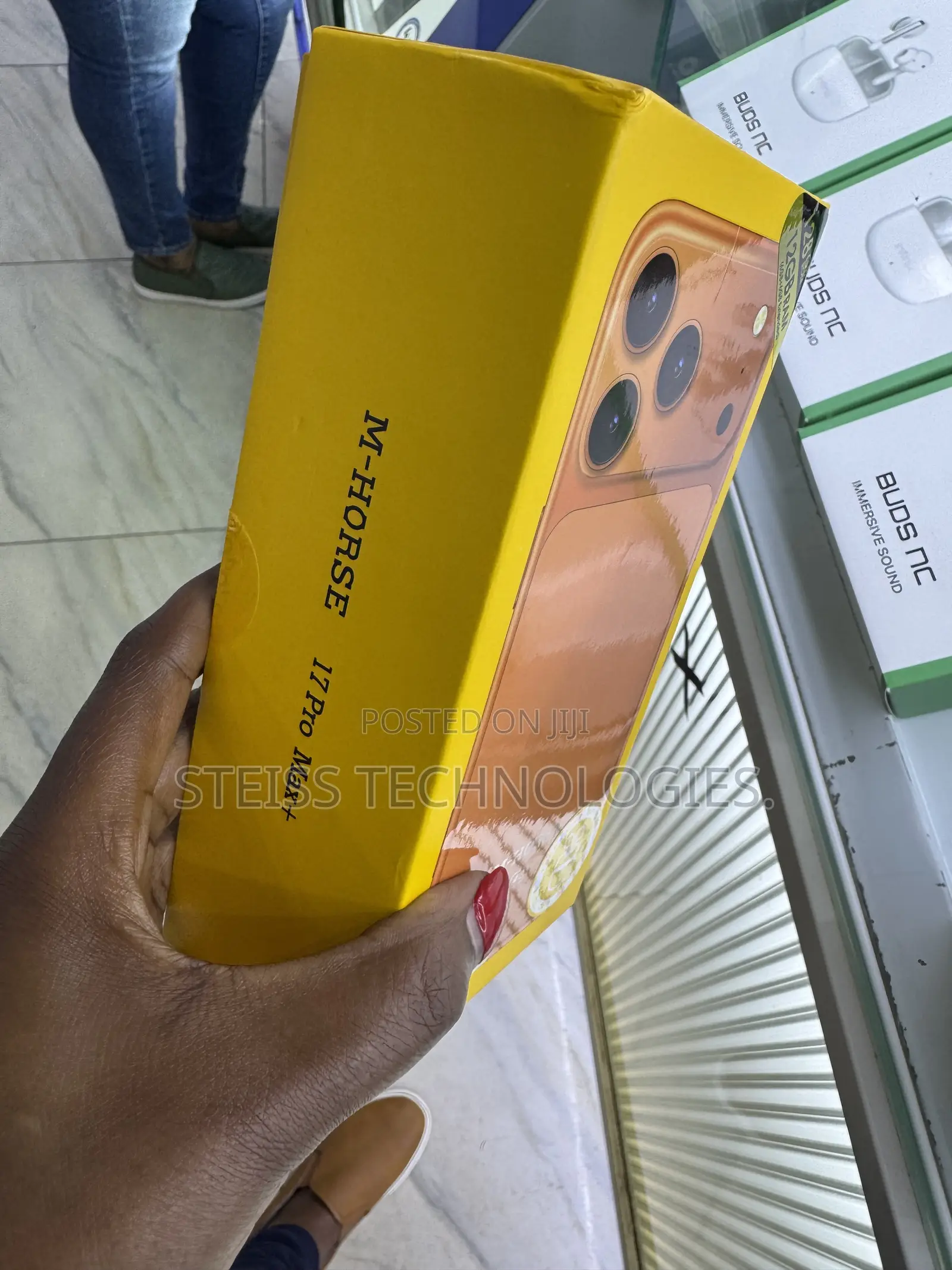 New Mobile Phone 128 GB Orange