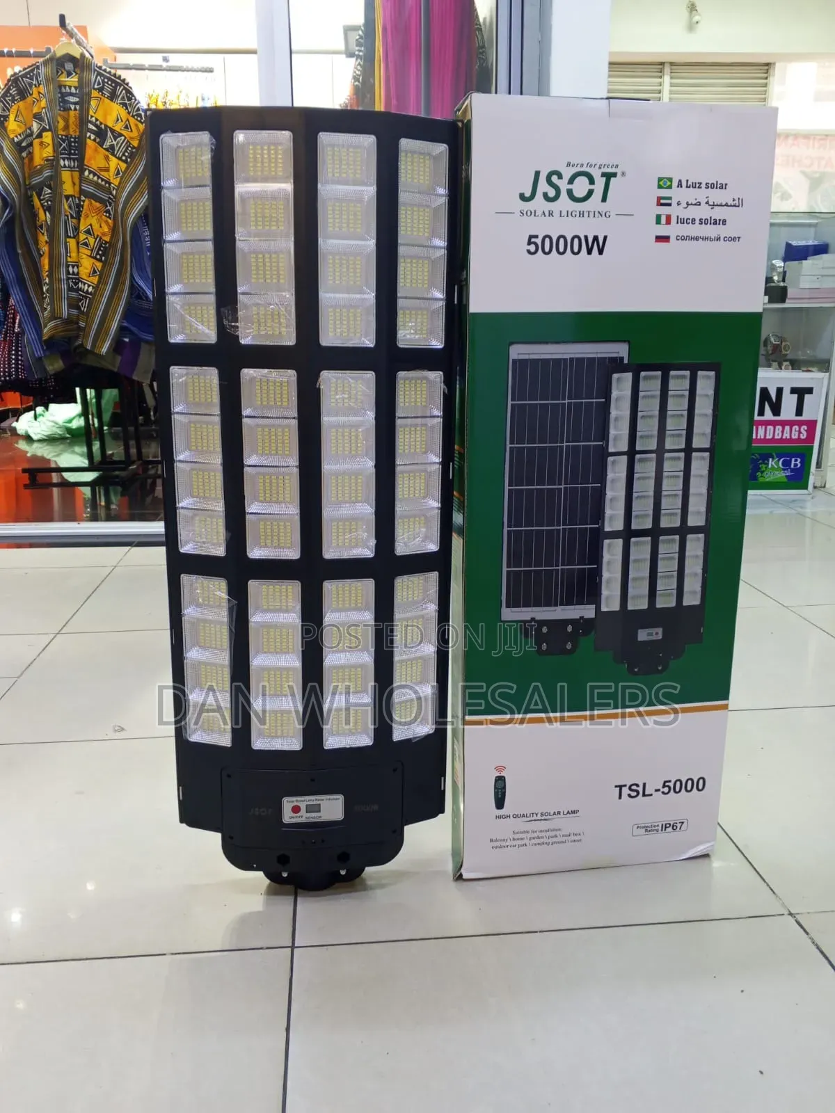 Jsot TSL-5000 5000w Solar Street Light Ip67