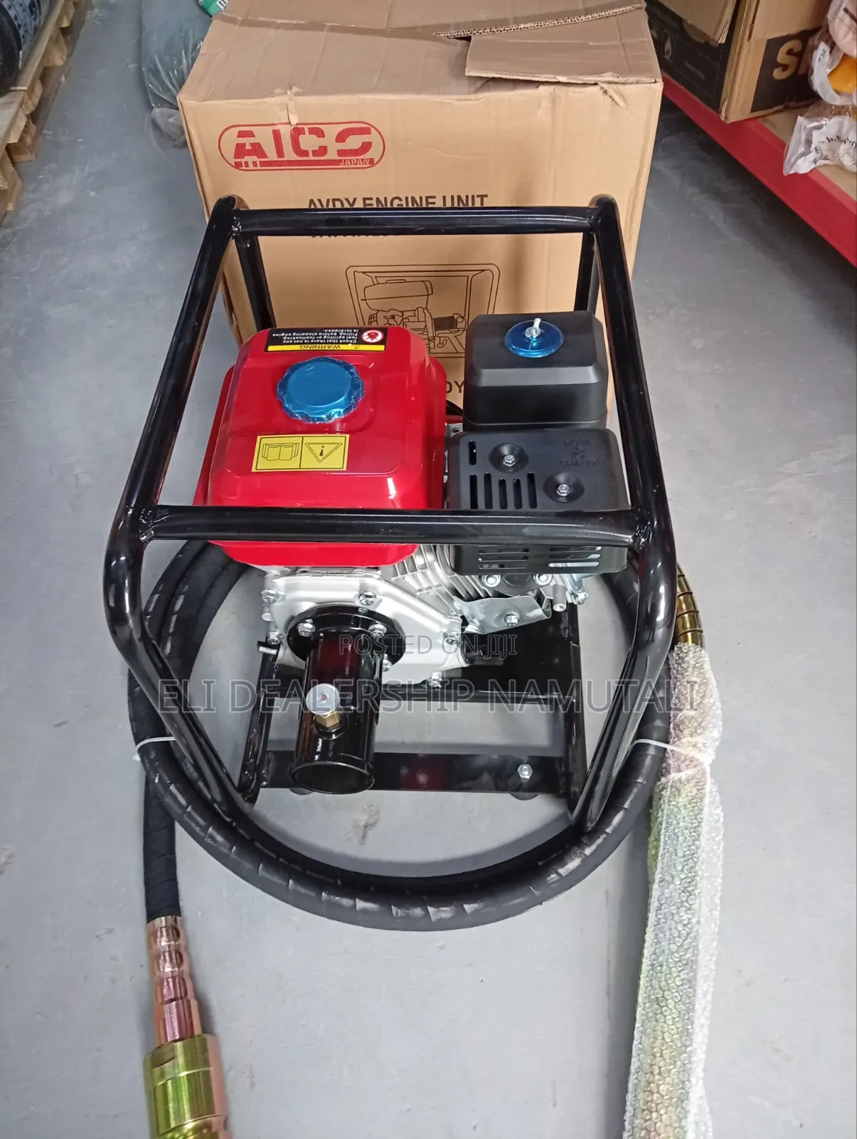 Aico 8hp Concrete Vibrator Machine Complete With 45mm Poker