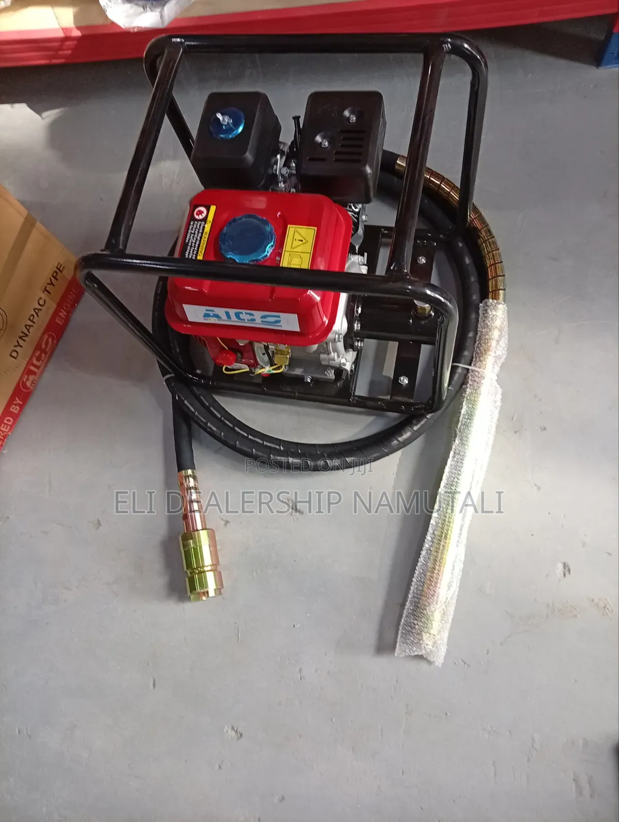 Heavy-Duty Aico 8hp Poker Vibrator Engine With 45mm Shaft