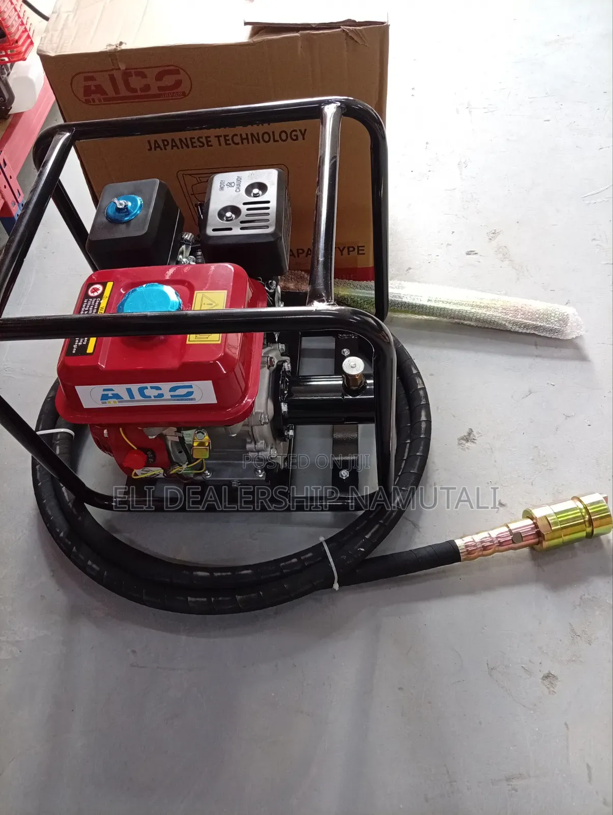 Portable Aico 8hp Concrete Compactor With 45mm Vibrator Shaft