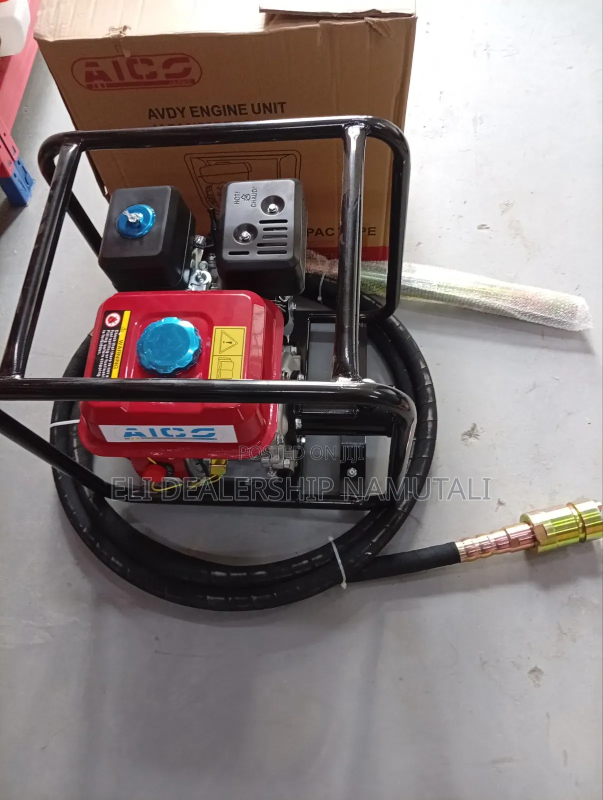 Portable Aico 8hp Concrete Compactor With 45mm Vibrator Shaft