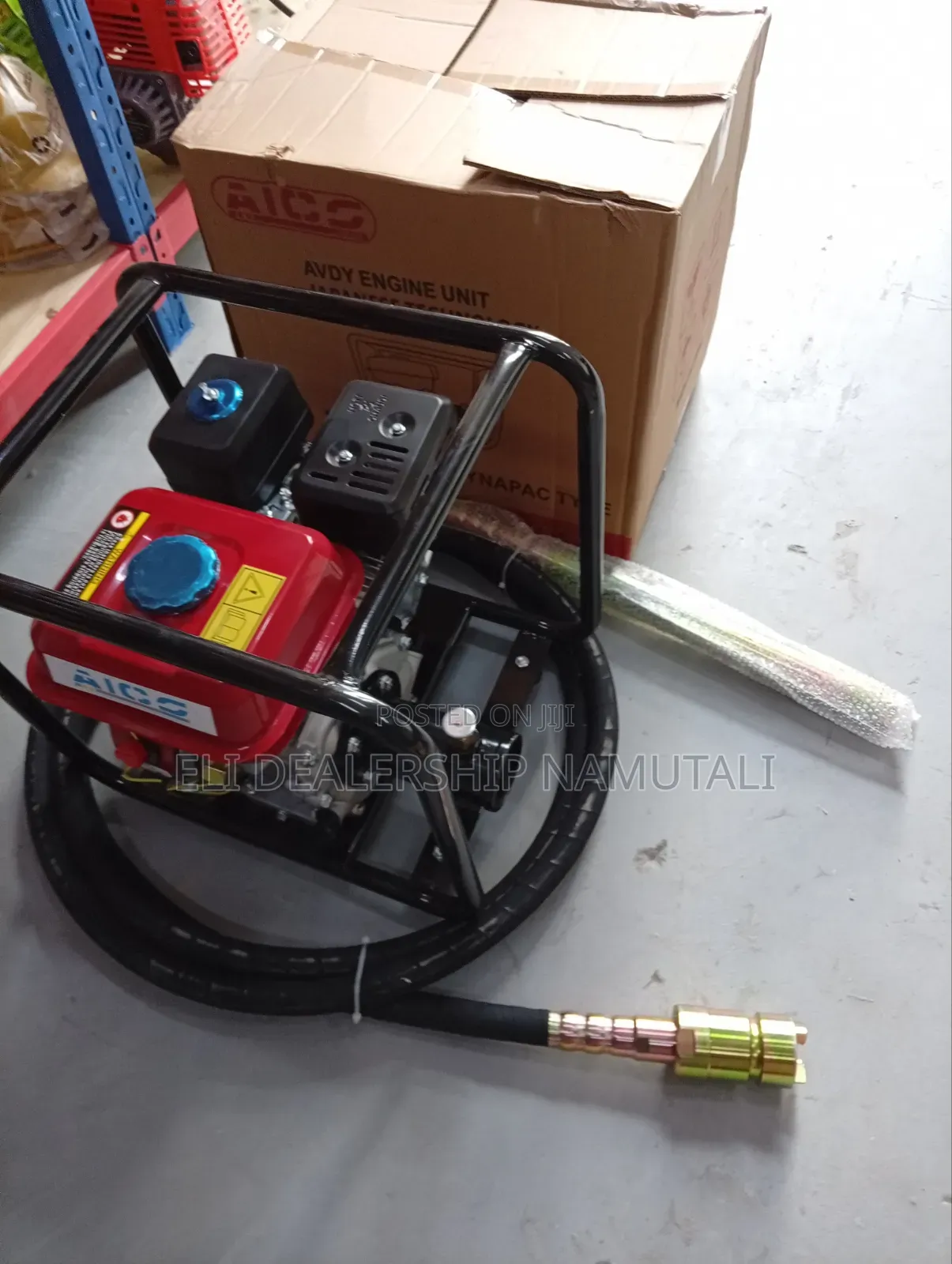 Portable Aico 8hp Concrete Compactor With 45mm Vibrator Shaft
