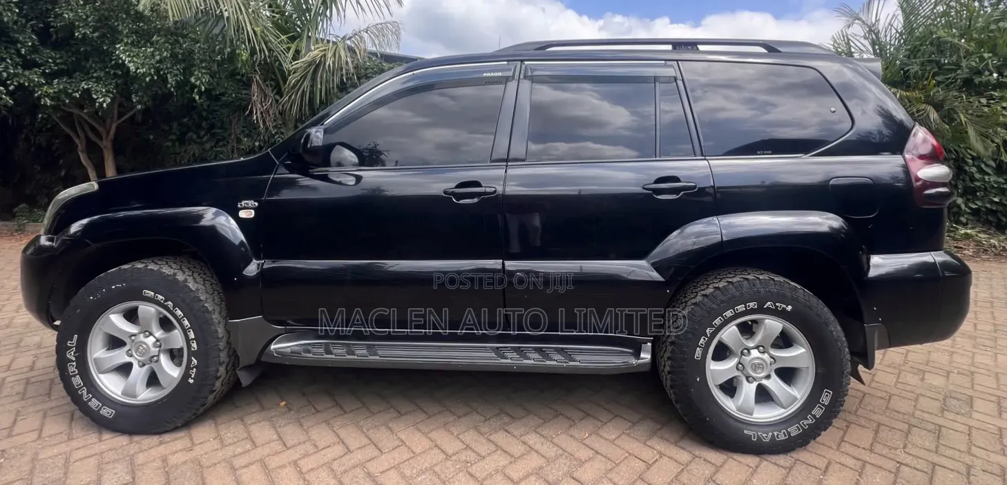 Toyota Land Cruiser Prado 2008 Black